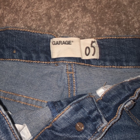 Garage High rise jean shorts - Picture 3 of 7